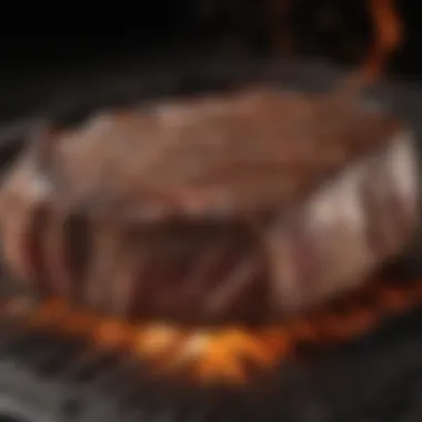 Juicy Steak Grilling Juicy steak grilling to perfection