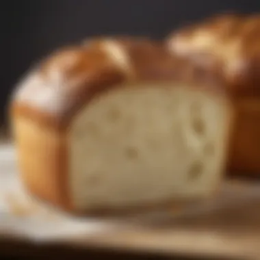 Freshly baked bread emerging from the Oster ExpressBake