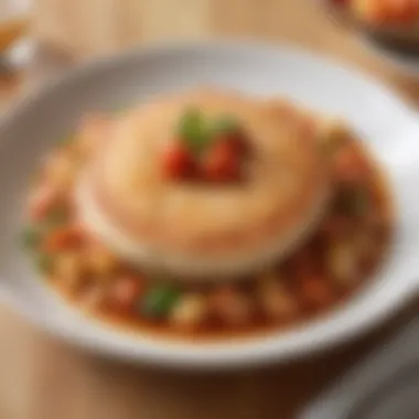 A Taste of Pam's Flavorful Creations An inviting plate of flavorful dishes inspired by Pam Anderson