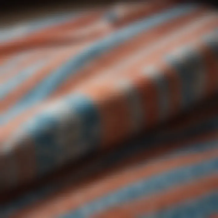 Close-up of fabric texture used in Ree Drummond tunics