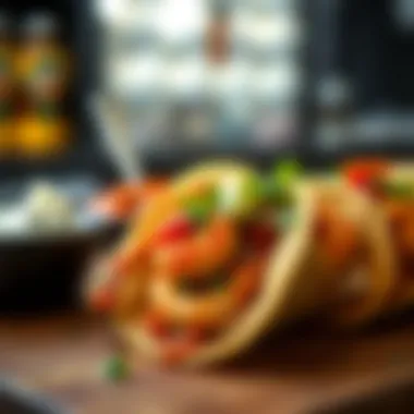 Diverse Sauces for Customization Variety of sauces for tacos