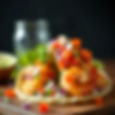 Vibrant Toppings to Enhance Flavor Colorful toppings for shrimp tacos