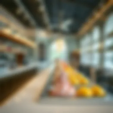 Modern Meets Tradition in Gelateria A sophisticated gelateria with traditional and modern design elements