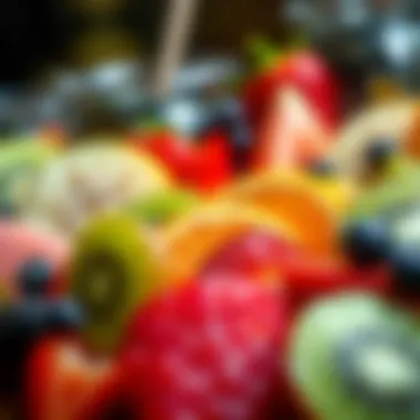 A colorful assortment of sliced fruits rich in vitamins and nutrients