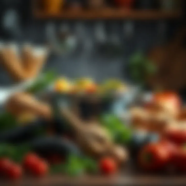 Exploring Ingredients for Stock Pot Cooking A beautifully arranged stock pot with fresh ingredients around it