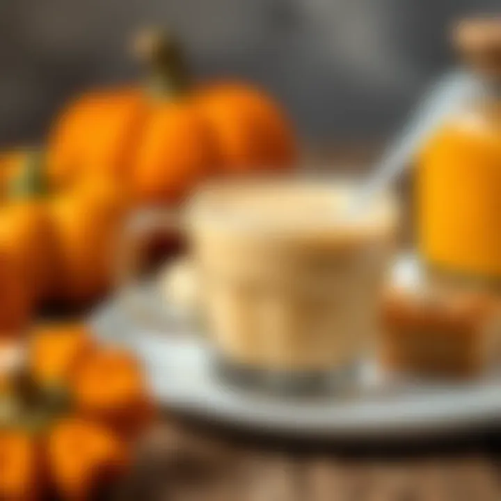 Close-up of the Nutritional Benefits of Pumpkin Creamer Close-up of the nutritional benefits of pumpkin creamer