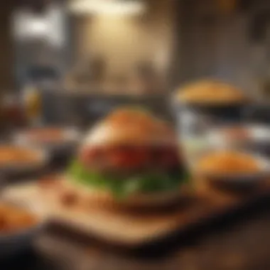 Culinary Innovations in Vegan Takeaway Innovative culinary presentations of vegan takeaway meals