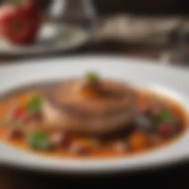 The Impact of Accuracy on Culinary Presentation A beautifully plated dish highlighting the importance of accurate measurements