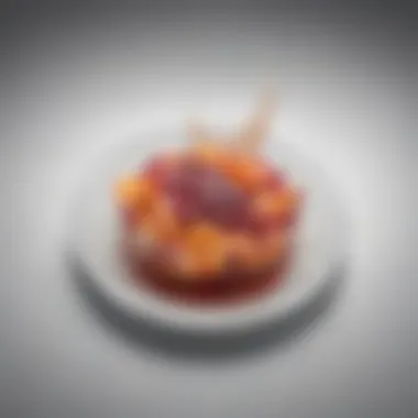 Culinary Artistry with Vinegar, Salt, and Baking Soda A beautifully arranged dish showcasing enhanced flavors