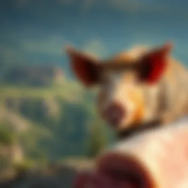 Iberian Peninsula: Home of the Iberico Pig The lush landscapes of the Iberian Peninsula where Iberico pigs roam