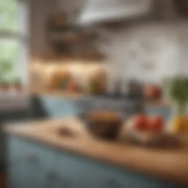 Charming Kitchen Decor Charming decorative items arranged in a modern kitchen