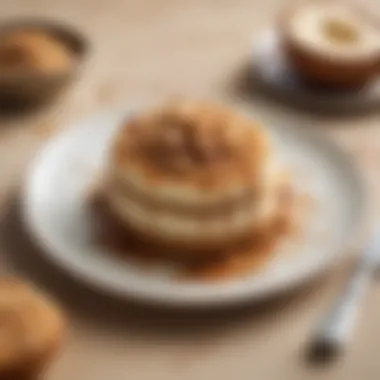 A dessert plate featuring toasted coconut spread drizzled over a decadent cake.