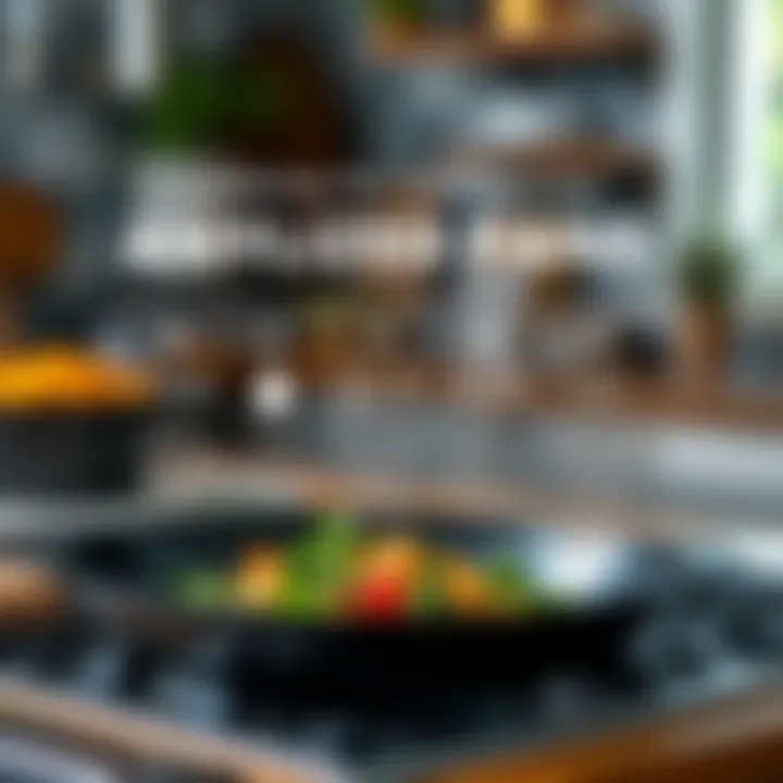 Infographic illustrating proper maintenance techniques for anodized non-stick cookware