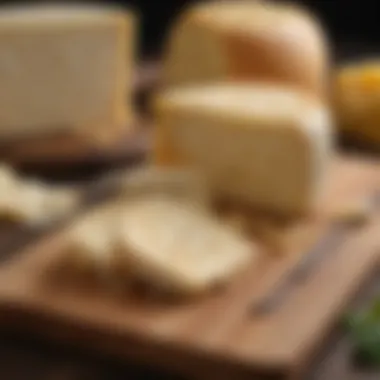 An infographic detailing the origins and production methods of Colby and Monterey Jack cheeses.