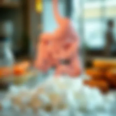 Gut Health and Artificial Sweeteners Visual representation of gut health affected by artificial sweeteners