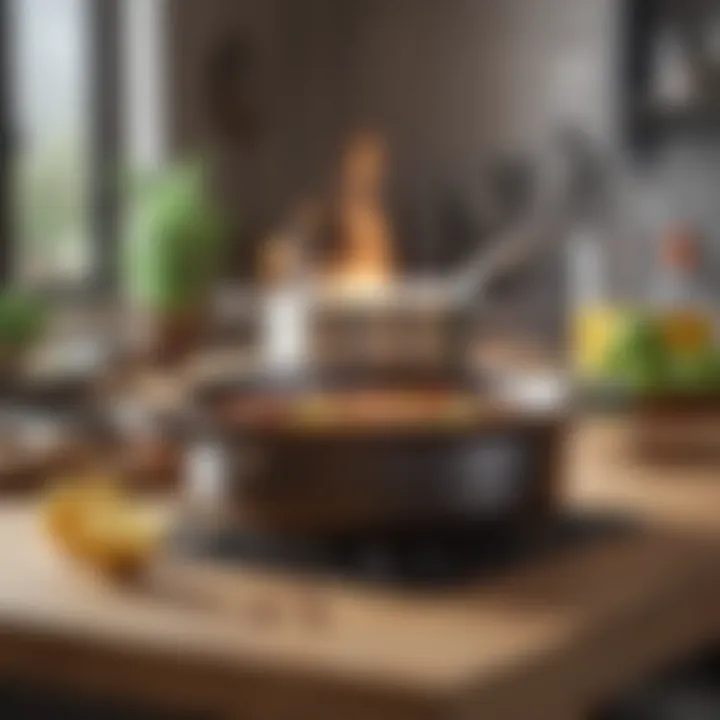 User testimonials and reviews highlighting cookware performance.