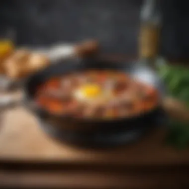 Versatile Dishes from an Electric Skillet A variety of dishes prepared using an electric skillet, emphasizing its versatility.