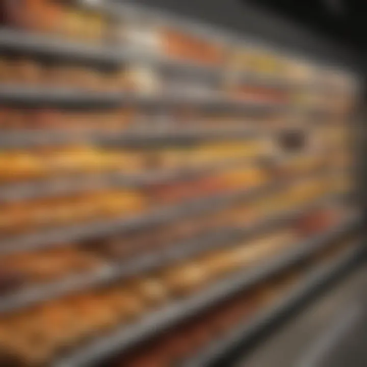 Walmart store featuring Donsuemor desserts on the shelves