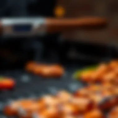 Bluetooth connectivity feature of Weber grill thermometer